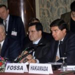 Boris Eltsin, Romano Prodi, Giorgio Fossa (1998)