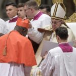 Cardinale Dieudonnè Nzapalainga e Papa Francesco