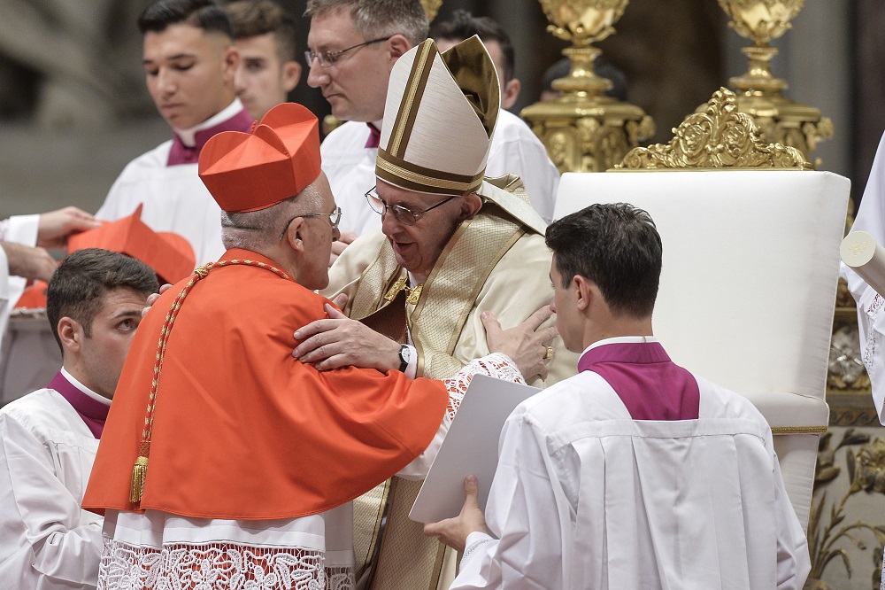 Cardinale Carlos Osoro Sierra e Papa Francesco
