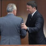 Giorgio Toschi e Matteo Renzi