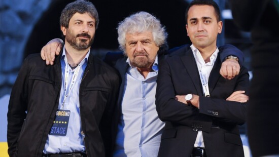 slot machine, Roberto Fico, Beppe Grillo e Luigi Di Maio