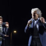 Alessandro Di Battista e Beppe Grillo