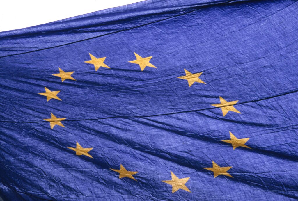 europa, bandiera europea