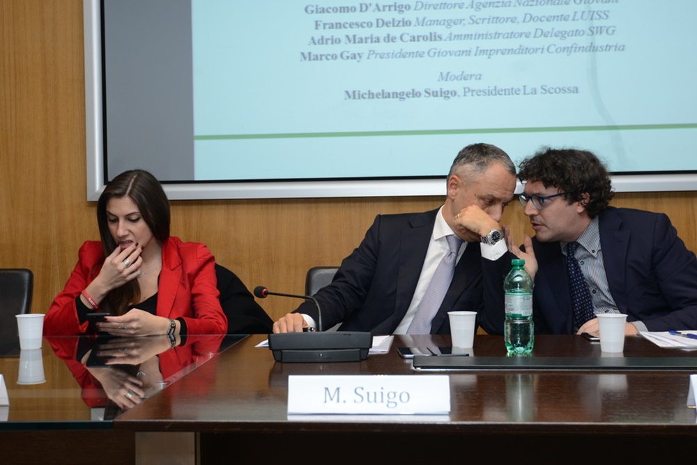 Anna Ascani, Michelangelo Suigo e Francesco Delzio