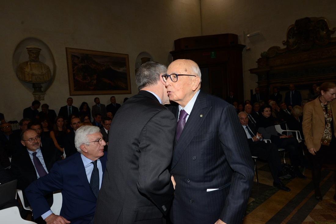 Giorgio Napolitano e Louis Joseph Freeh