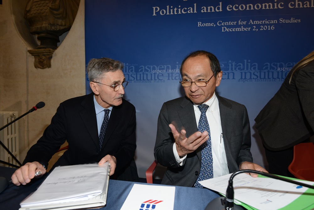 Sergio Fabbrini e Francis Fukuyama