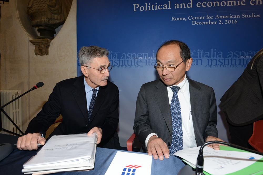 Sergio Fabbrini e Francis Fukuyama