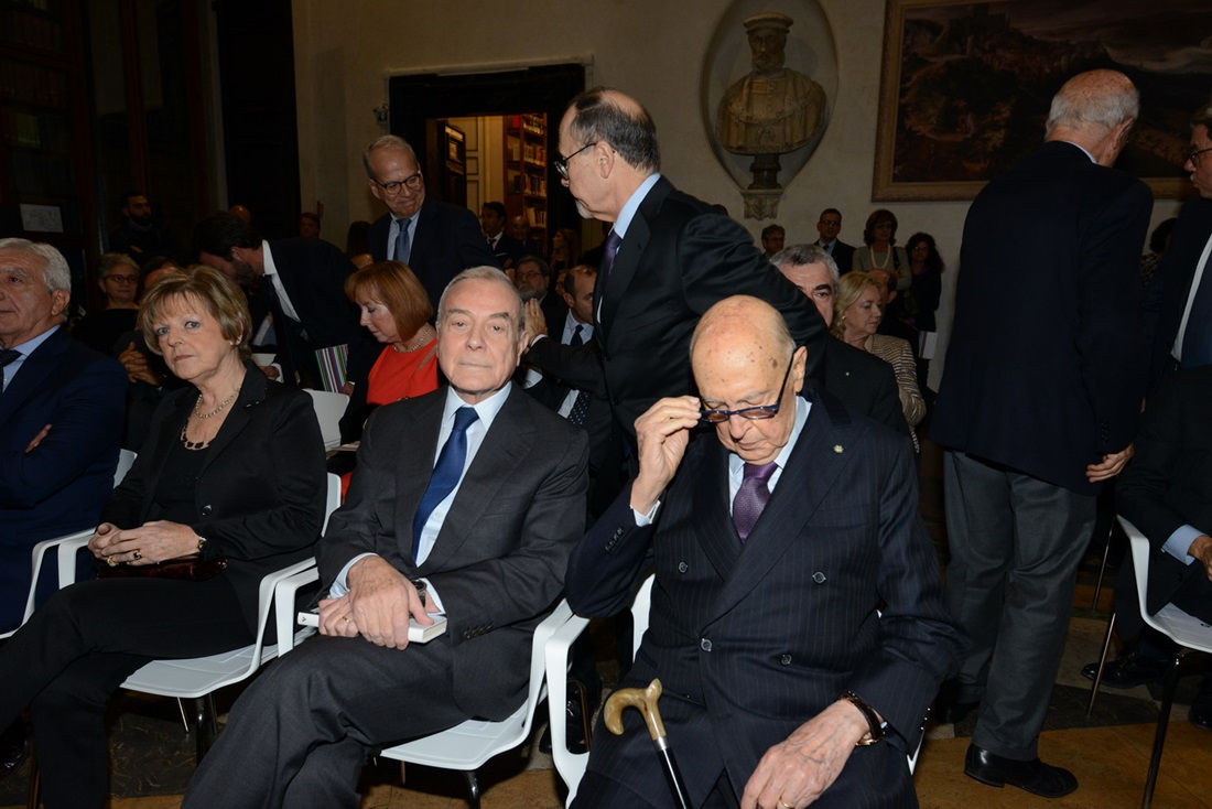 Giorgio Napolitano e Gianni Letta