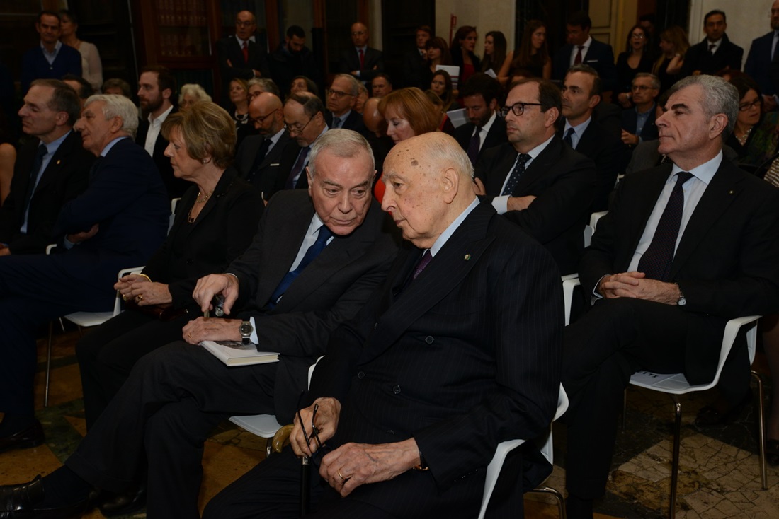 Gianni Letta e Giorgio Napolitano