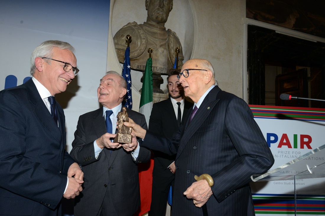 Gianni Letta e Giorgio Napolitano