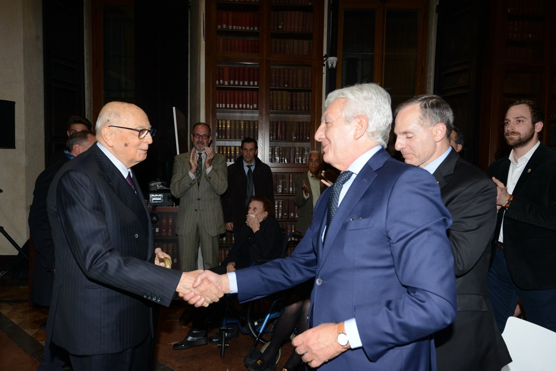 Giorgio Napolitano e Giovanni De Gennaro