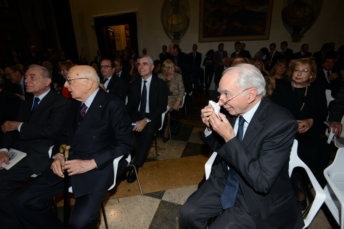 Giorgio Napolitano, Mauro Moretti e Giuliano Amato