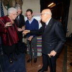 Biancamaria Bosco Tedeschini Lalli e Giorgio Napolitano