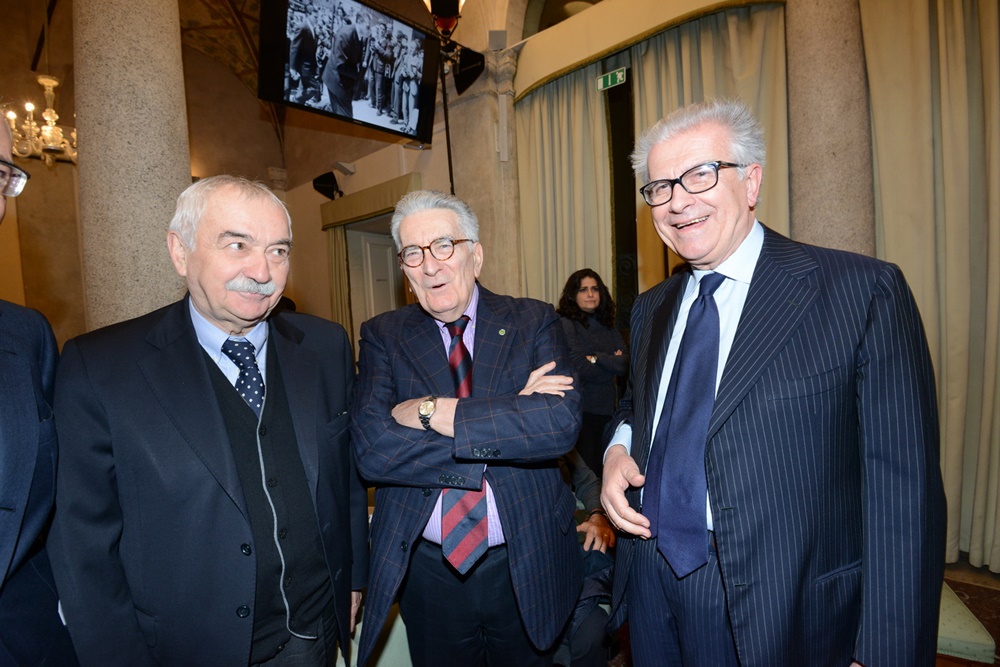 Ugo Sposetti, Gianfranco Pasquino e Luigi Zanda