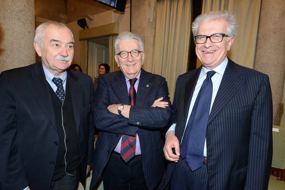 Ugo Sposetti, Gianfranco Pasquino e Luigi Zanda