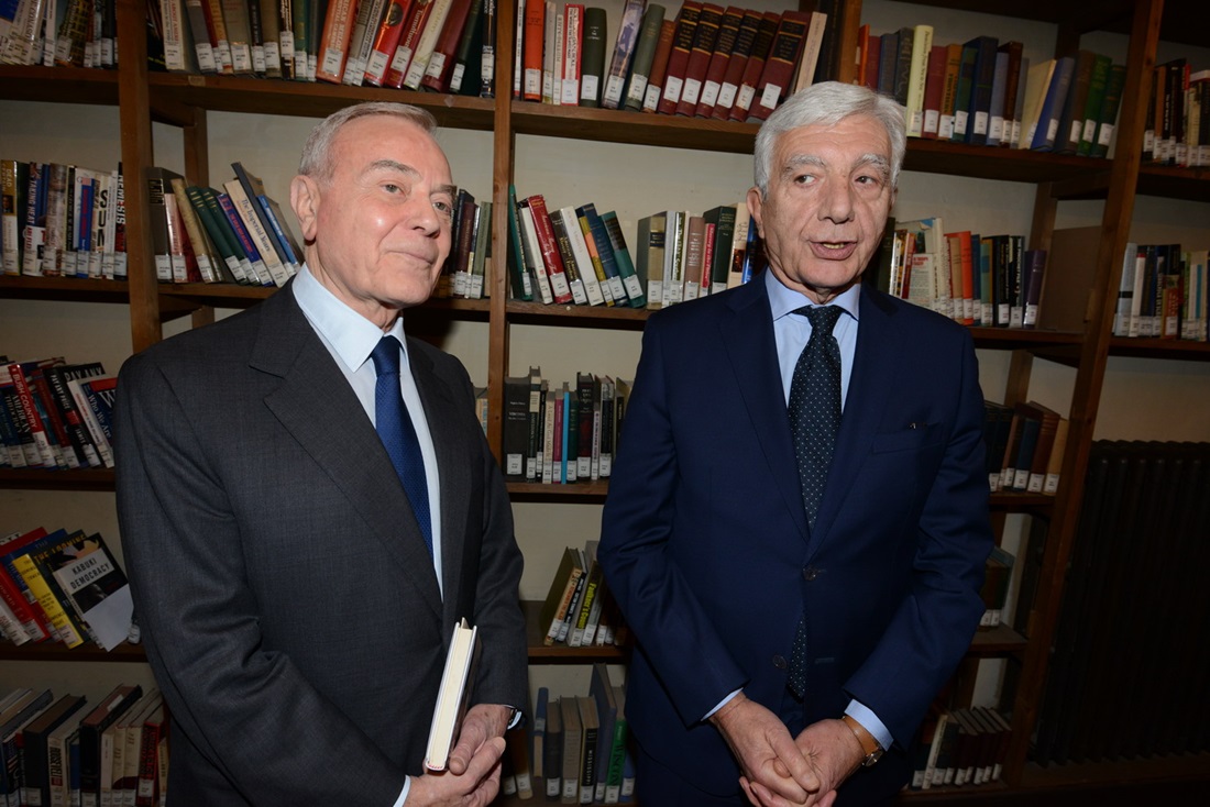 Gianni Letta e Gianni De Gennaro