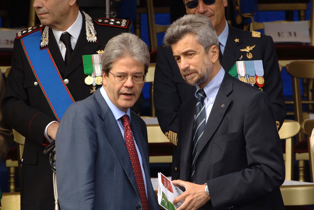 Paolo Gentiloni e Cesare Damiano