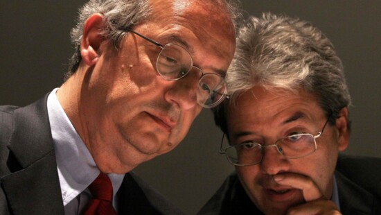 Walter Veltroni e Paolo Gentiloni
