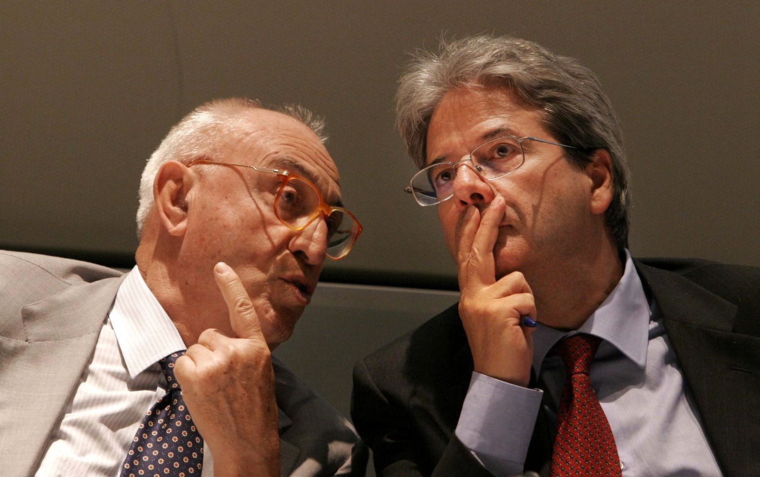 Paolo Gentiloni e Fabiano Fabiani