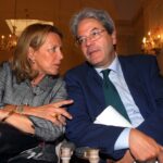 Cristina De Luca e Paolo Gentiloni
