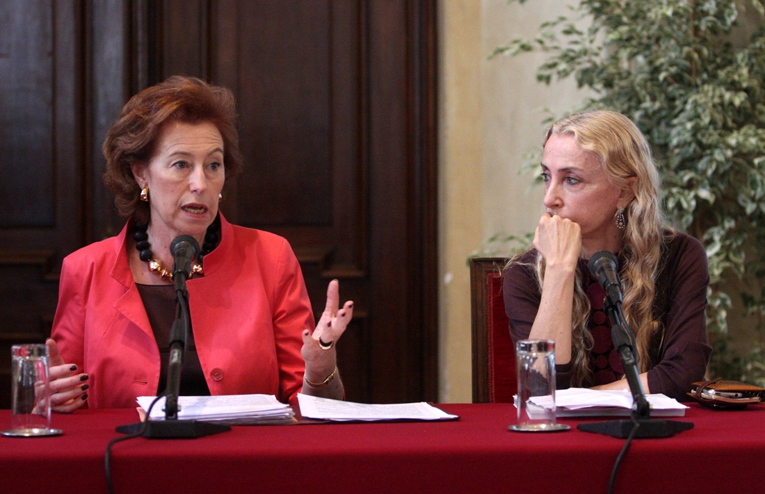 Letizia Moratti e Franca Sozzani - 2009