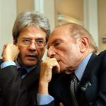 Paolo Gentiloni ed Enrico Manca