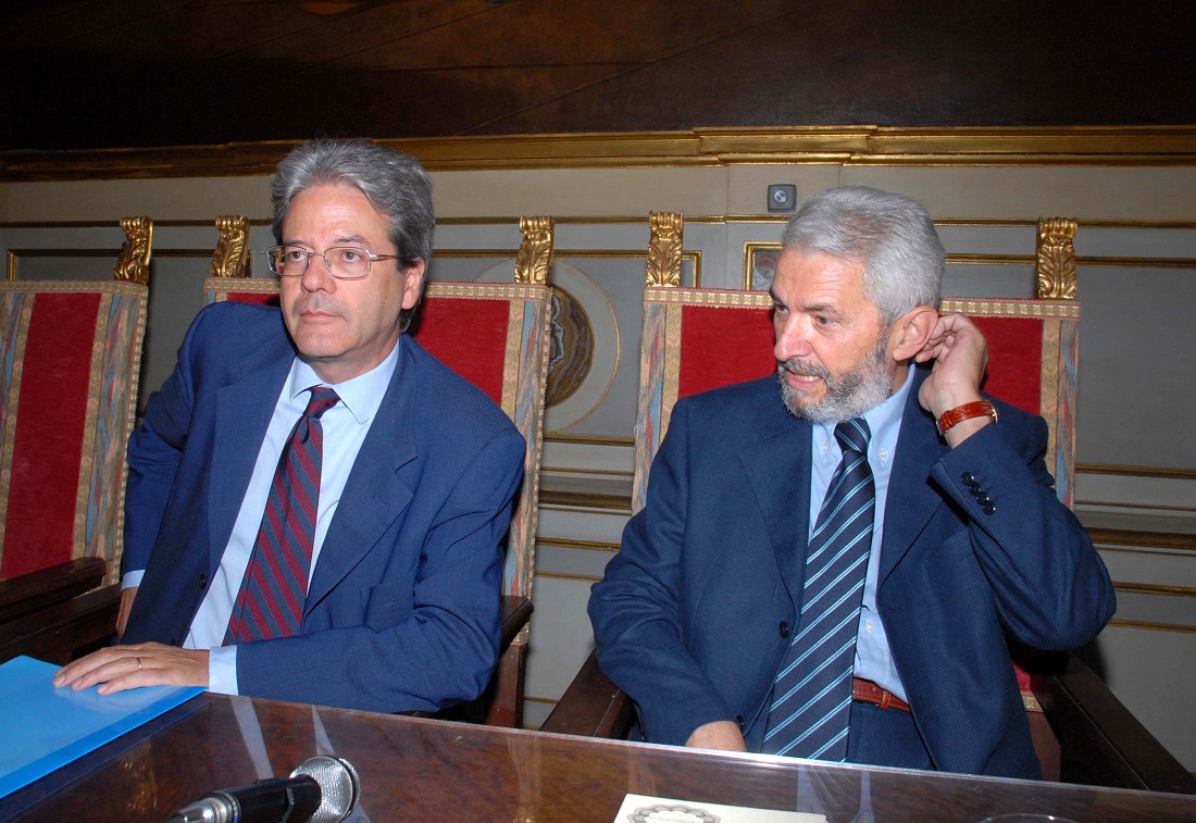 Paolo Gentiloni e Alfiero Grandi