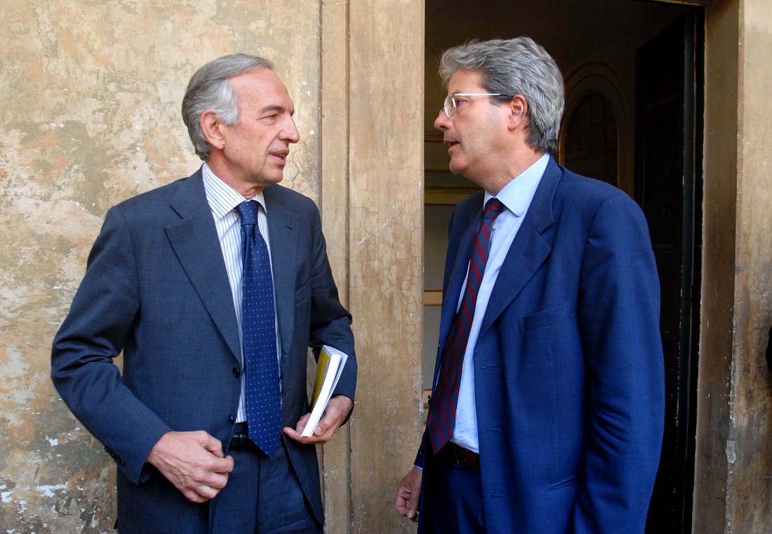 Massimo Sarmi e Paolo Gentiloni