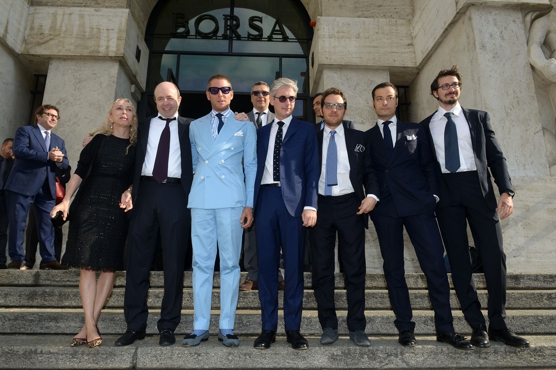 Franca Sozzani, Raffaele Jerusalmi, Lapo Elkann, Massimo Cavigioli, Andrea Tessitore, Giovanni Accongiagioco e Pietro Peligra - 2013