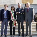 Luca Bergamo, Virginia Raggi, Jean Cristophe Babin Bulgari e Nicola Bulgari