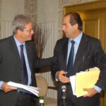 Paolo Gentiloni e Antonio Di Pietro