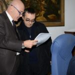Gioacchino Alfano alla presentazione del libro di Monsignor Leuzzi