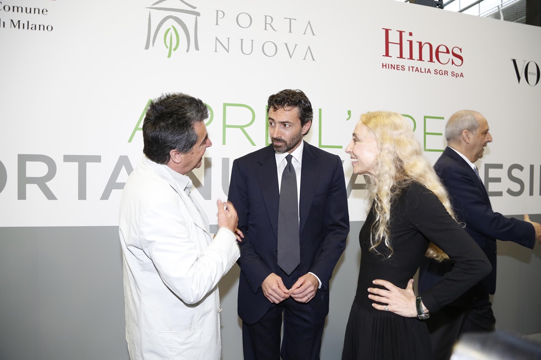 Antonio Citterio, Manfredi Catella e Franca Sozzani - 2014