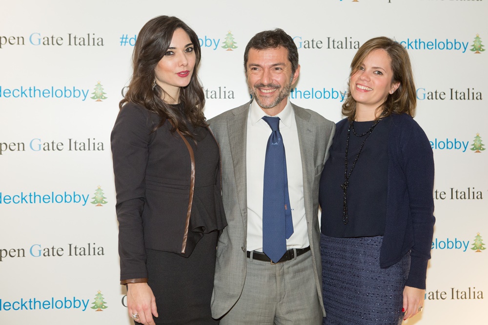 Federica Chiappetta, Roberto Rao e Fabiana D'Onghia