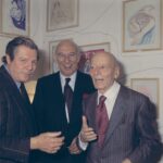 Marcello Mastroianni, Giuliano Montaldo, Giancarlo Pajetta