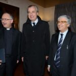Antonio Spadaro, Alberto Gasparri e Andrea Tornielli