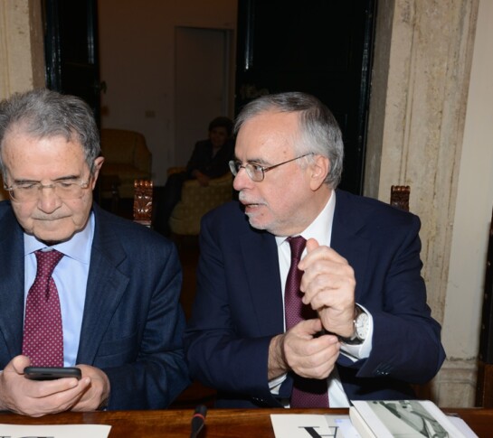 Romano Prodi e Andrea Riccardi