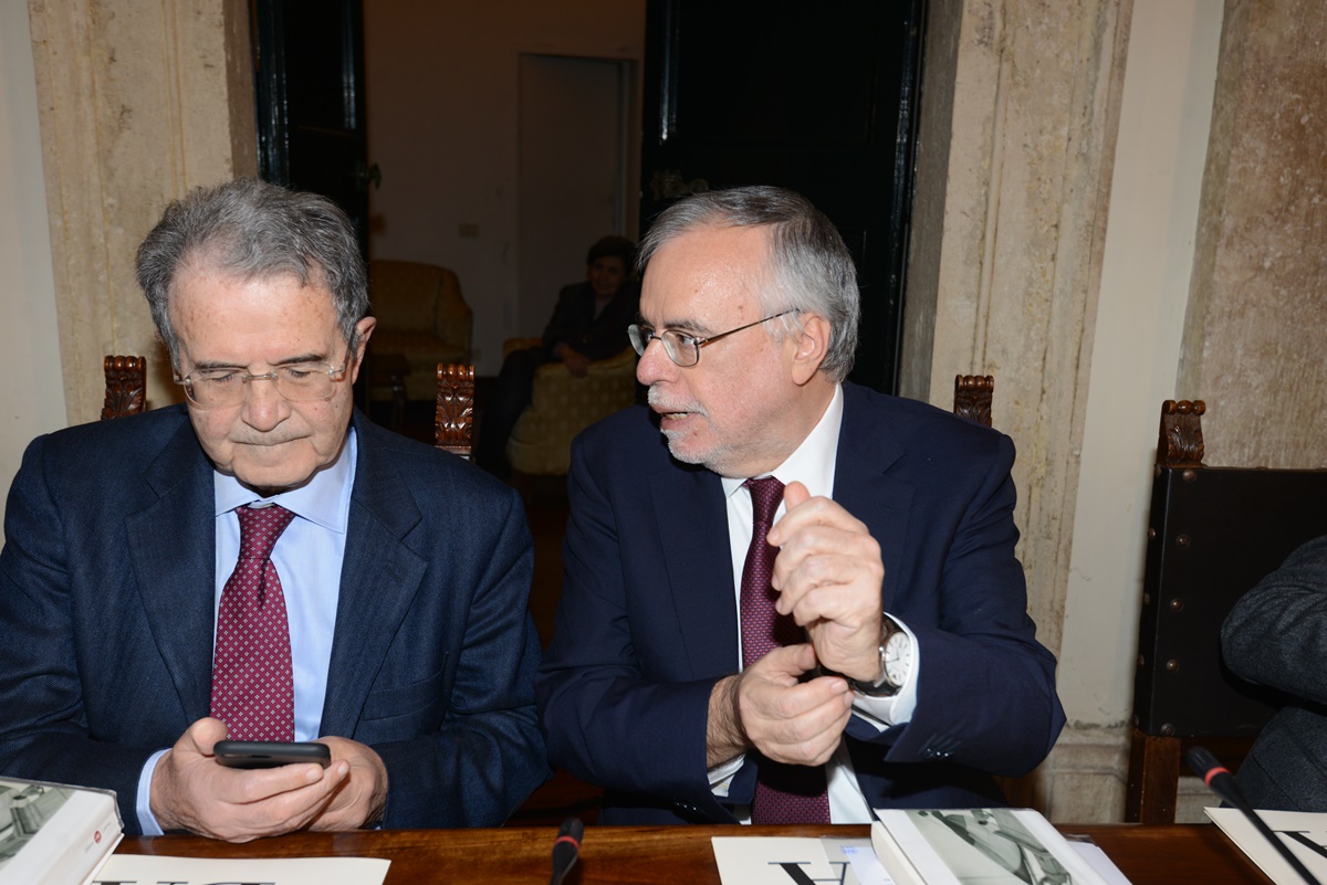 Romano Prodi e Andrea Riccardi