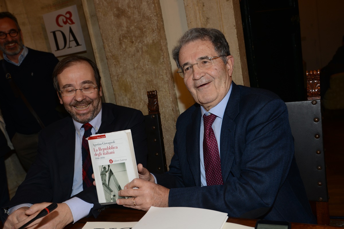 Agostino Giovagnoli e Roma Prodi