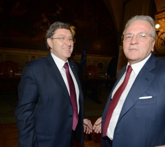 Enrico Giovannini e Francesco Confuorti