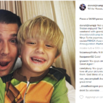 Donald Trump Jr. e il figlio Tristan alla Casa Bianca - Instagram