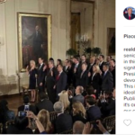Donald Trump e la squadra di governo - Instagram
