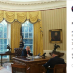 Donald Trump nell'ufficio ovale 3 - Instagram