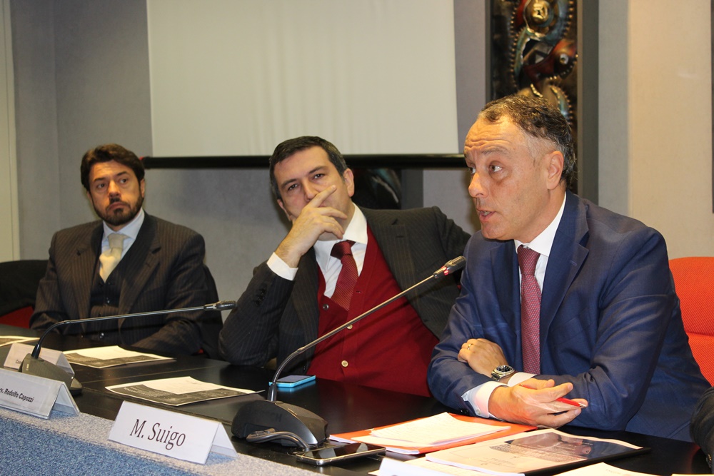 Massimiliano Atelli, Rodolfo Capozzi e Michelangelo Suigo