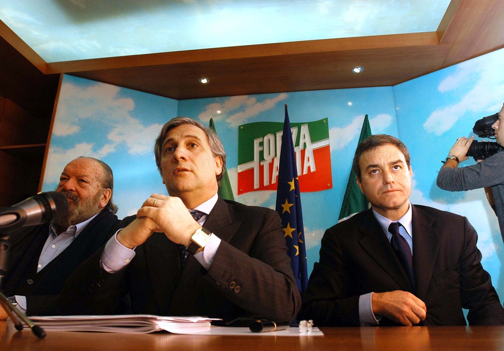 Bud Spencer, Antonio Tajani e Giorgio Simeoni (2005)