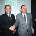 Antonio Tajani e Giancarlo Elia Valori (2001)