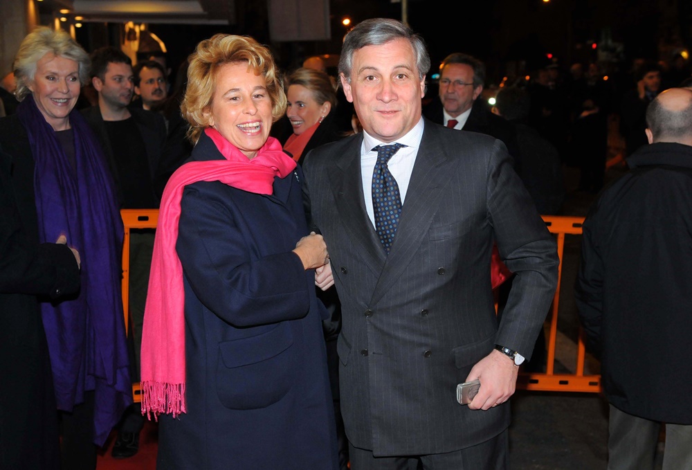 Stefania Craxi e Antonio Tajani (2008)