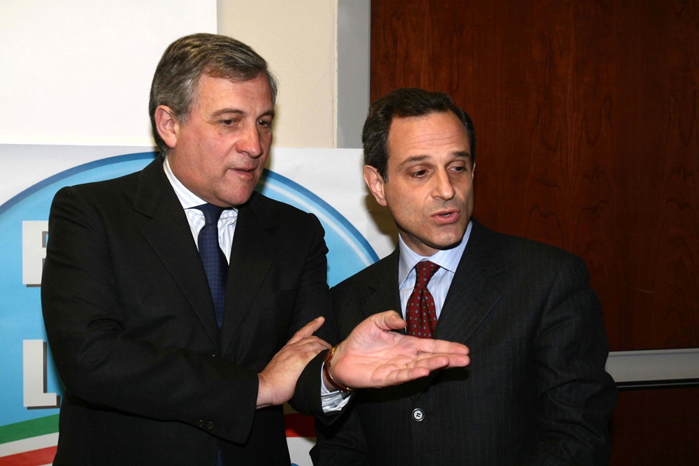 Antonio Tajani e Francesco Giro (2008)