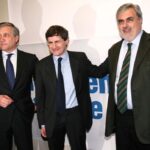 Antonio Tajani, Gianni Alemanno e Mauro Cutrufo (2008)