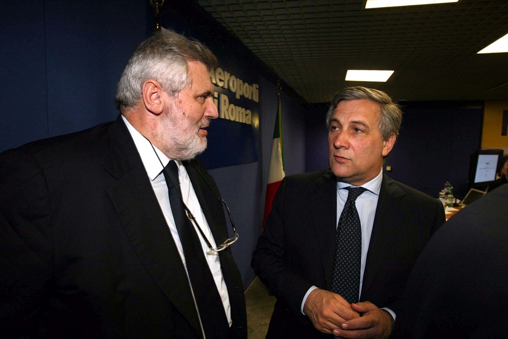 Fabrizio Palenzona e Antonio Tajani (2008)